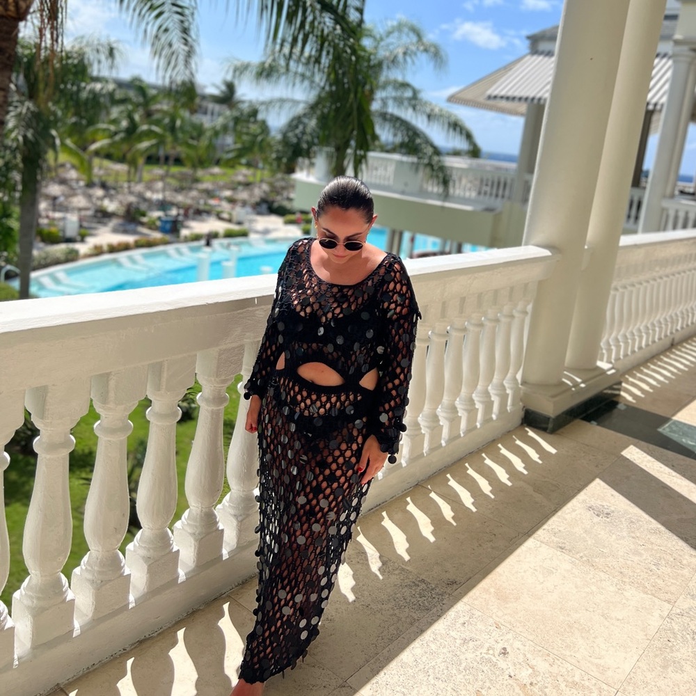 Crochet Cover Up Dress